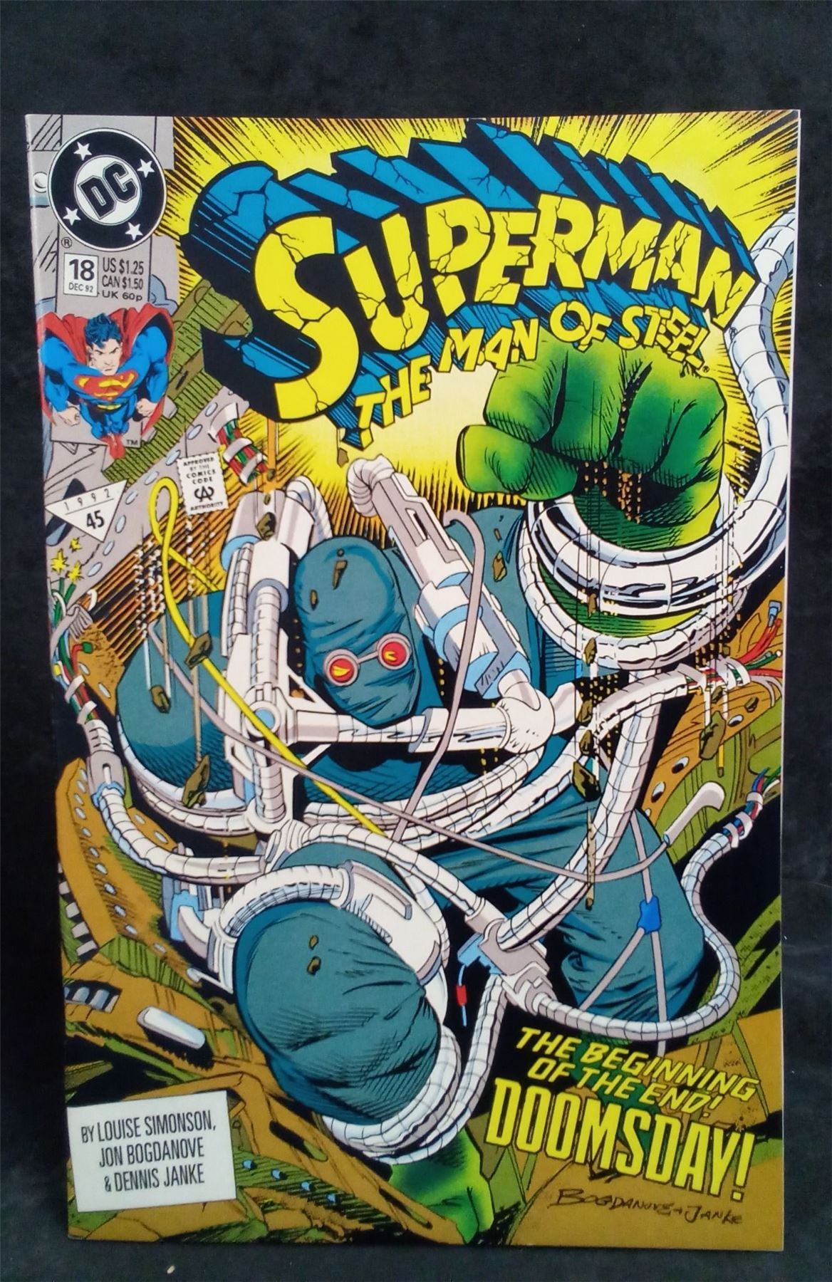 Superman: The Man of Steel #18 1992 DC Comics Comic Book