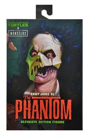 Universal Monsters x Teenage Mutant Ninja Turtles Ultimate Casey Jones as Phantom 7-Inch Scale Action Figure by NECA