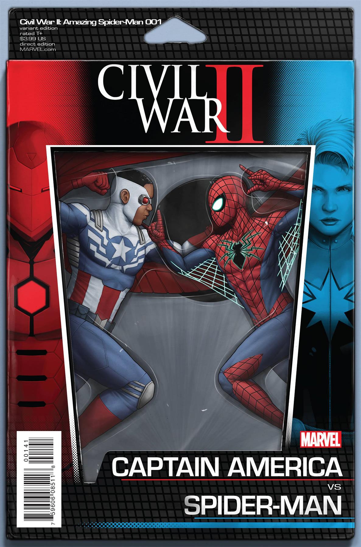 Civil War Ii Amazing Spider-man #1 (Action Figure Var) Marvel Comics Comic Book