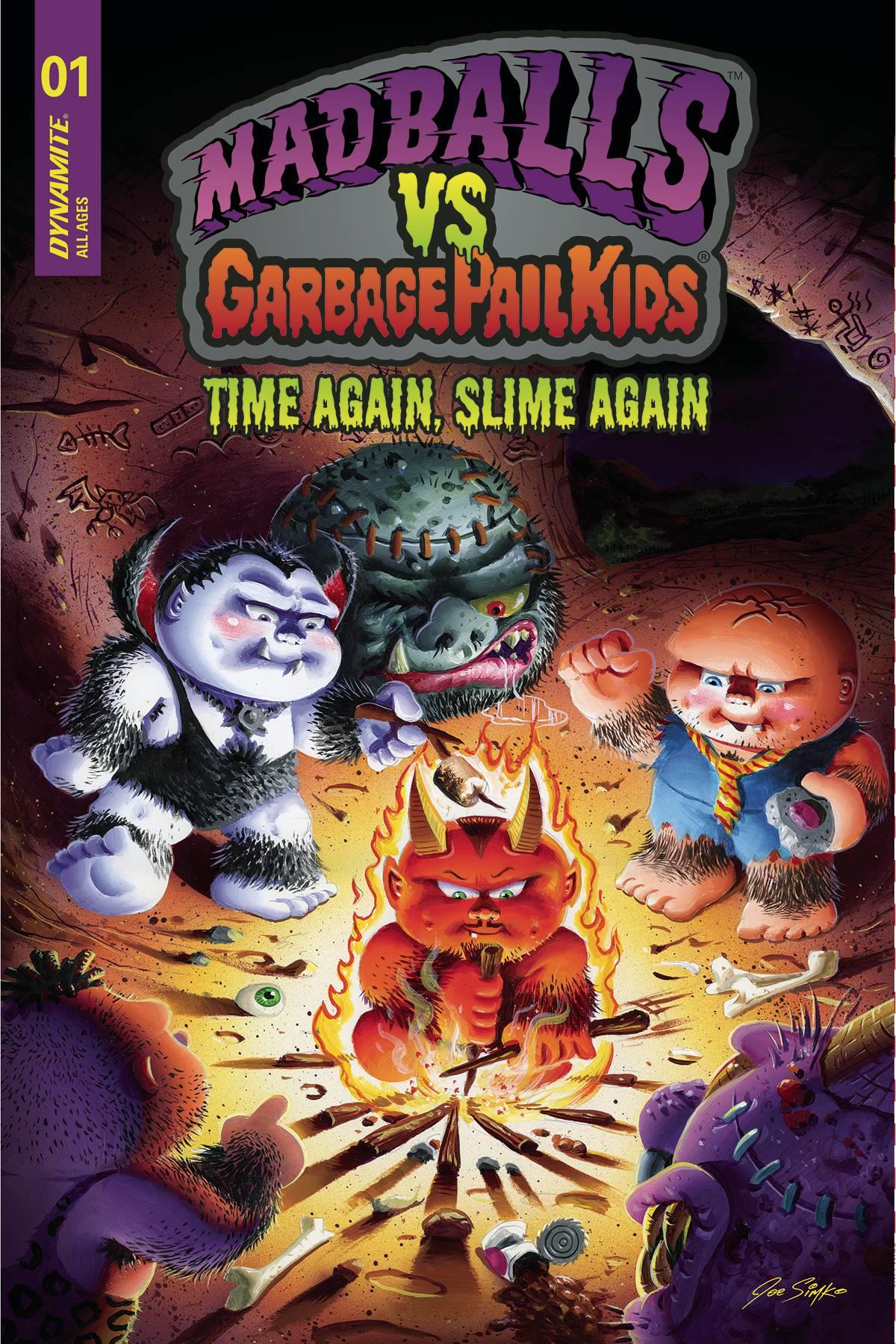 Madballs Vs Garbage Pail Kids Slime Again #1 Cvr A Simko Dynamite Comic Book