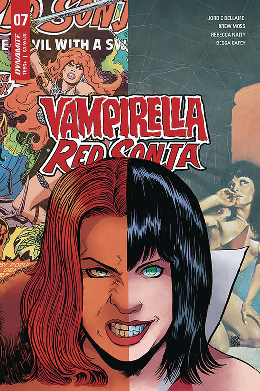 Vampirella Red Sonja #7 Cvr E Moss (Cvr E Moss) Dynamite Comic Book 2020