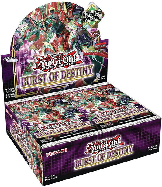 YuGiOh! Burst of Destiny Booster Box