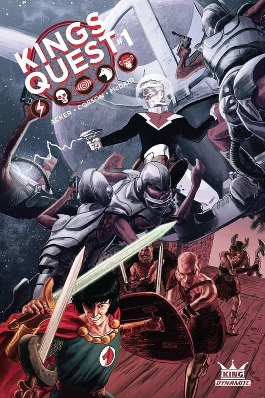 Kings Quest #1 (Cvr E Worley Exc Subscription Var) D. E. Comic Book