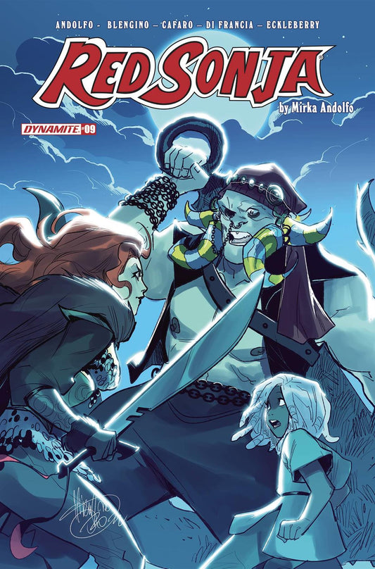 Red Sonja (2021) #9 Cvr A Andolfo Dynamite Comic Book