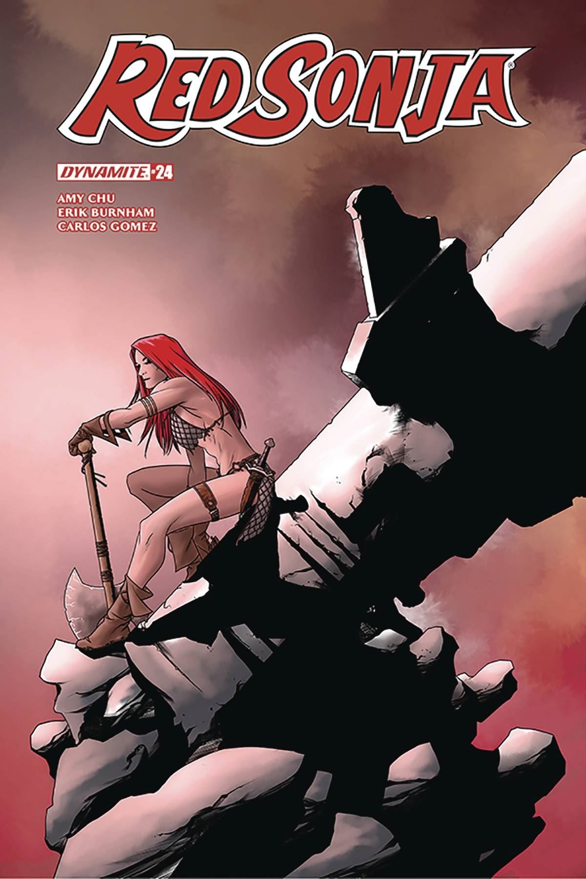 Red Sonja #24 (Cvr A Mckone) D. E. Comic Book