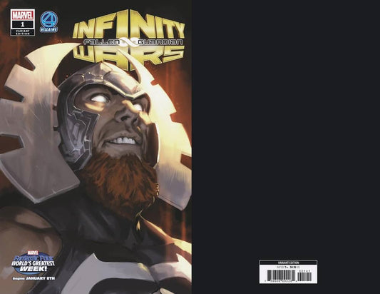 Infinity Wars Fallen Guardian #1 (Djurdjevic Ff Villains Var) Marvel Comics Comic Book