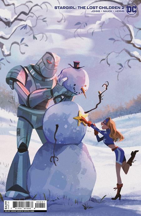 Stargirl The Lost Children #2 (of 6) Cvr C Crystal Kung Holiday Card Stock Var DC Comics Comic Book
