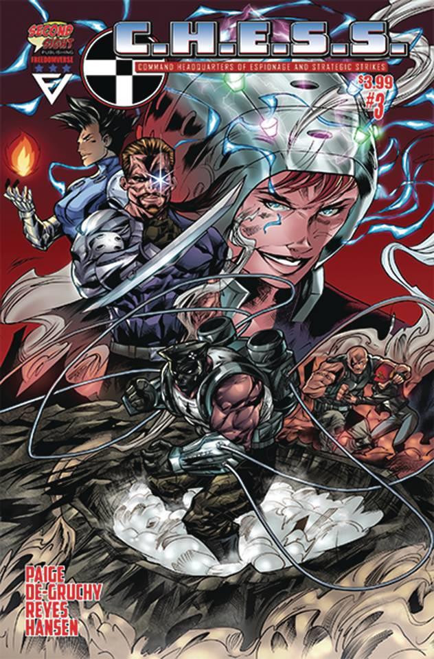 Chess #3 (of 5) Cvr A Reyes Second Sight Publishing Comic Book
