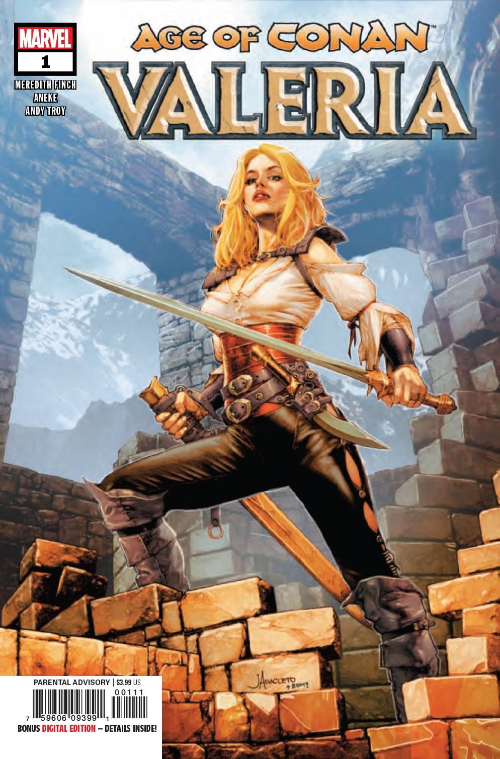 Age Of Conan Valeria #1 Marvel Comics Comic Book