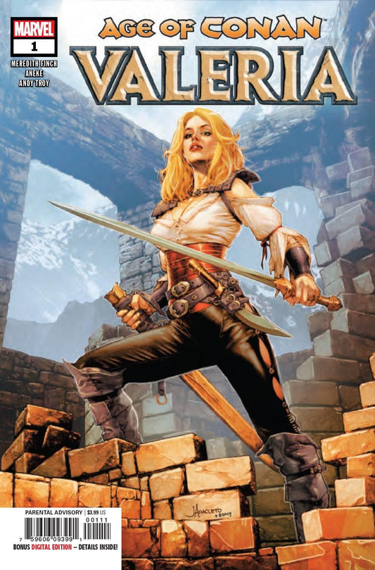 Age Of Conan Valeria #1 Marvel Comics Comic Book