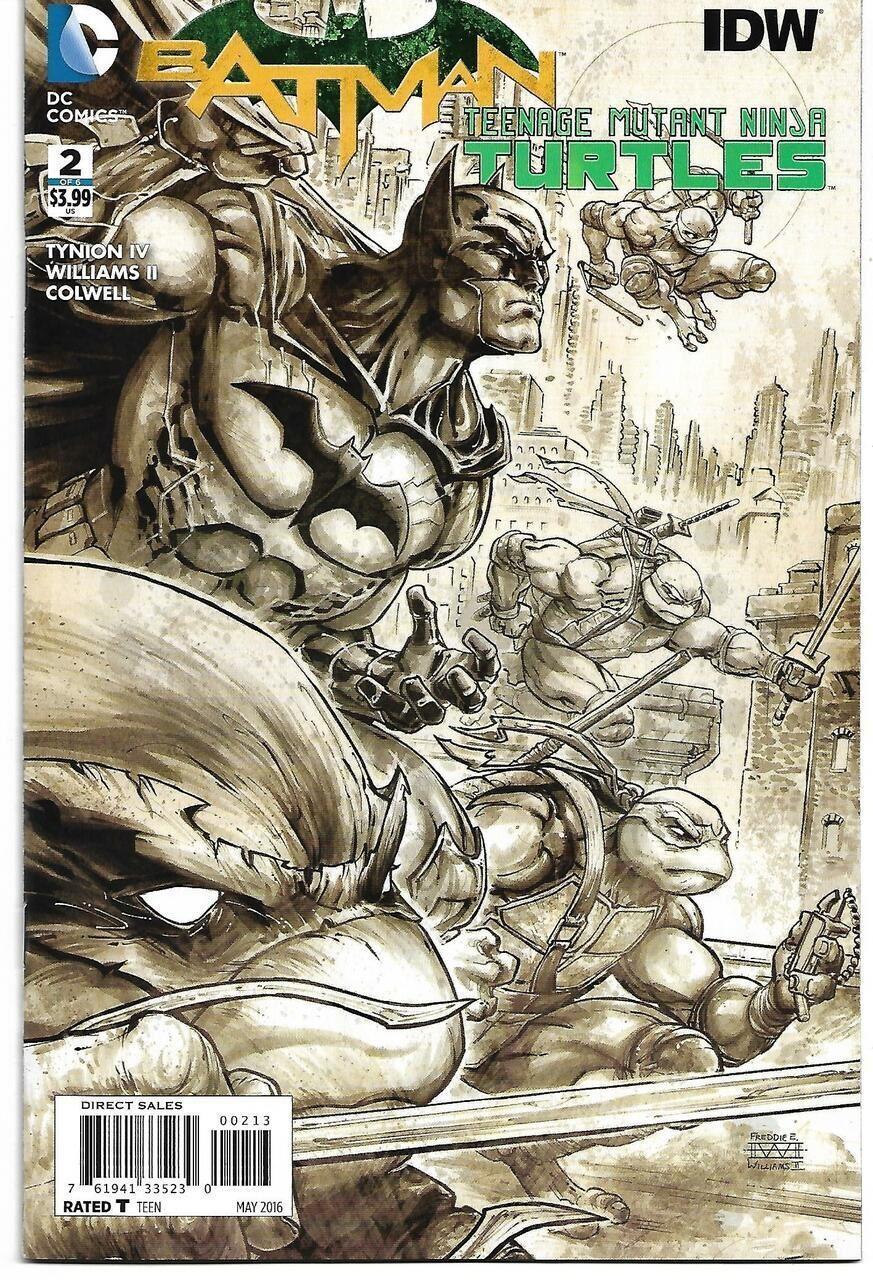 BATMAN TEENAGE MUTANT NINJA TURTLES #2 (OF 6) 3RD PTG DC Comics Comic Book