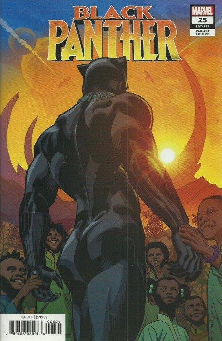 Black Panther #25 Stelfreeze Final Issue Var Marvel Comics Comic Book