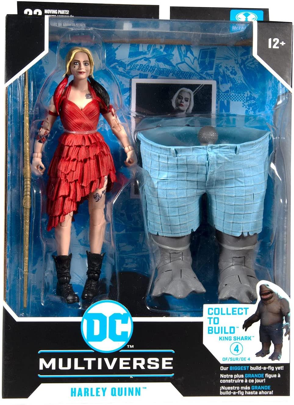Dc Collector Build-a 7in Scale Harley Quinn Action Figure Wv5 Suicide Squad