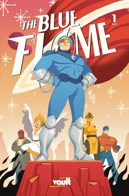 Blue Flame #1 Cvr B Vault Comics Comic Book