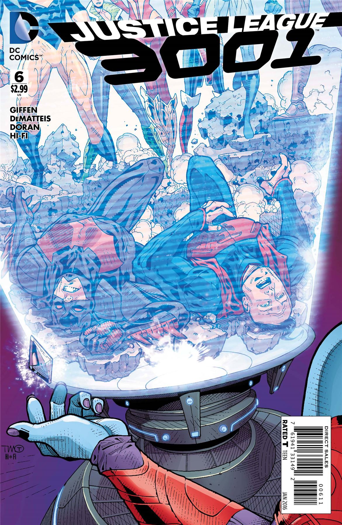 Justice League 3001 #6 () DC Comics Comic Book