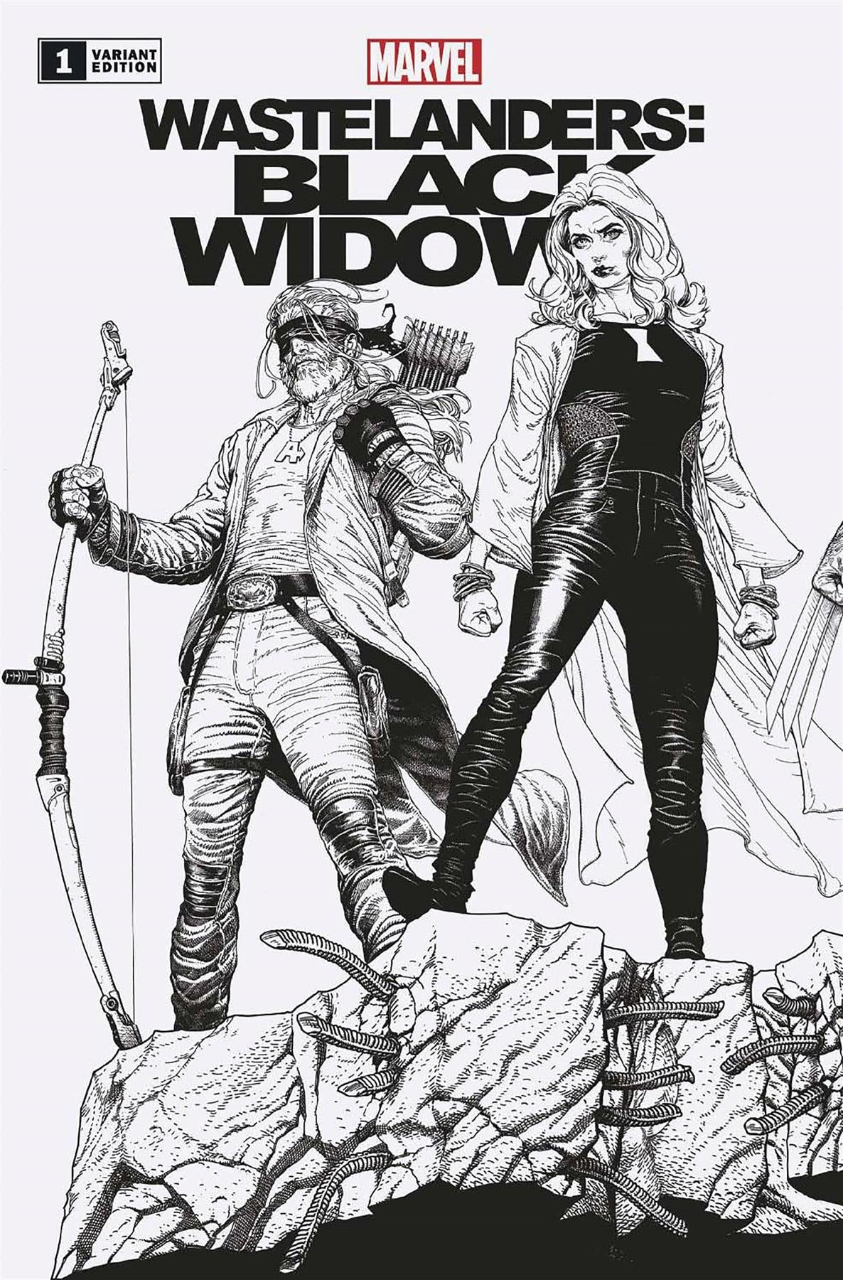 WASTELANDERS BLACK WIDOW #1 MCNIVEN PODCAST CONNECTING VAR Marvel Comics Comic Book