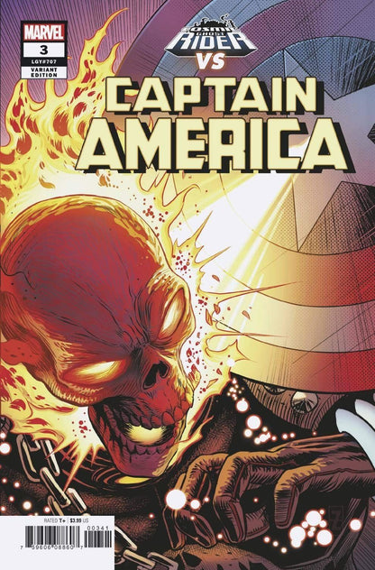 Captain America #3 (Zircher Cosmic Ghost Rider Var) Marvel Comics Comic Book