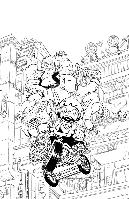 Skybound X #2 Cvr E 10 Copy Incv B&w Vuong & Kniivila (mr) Image Comics Comic Book