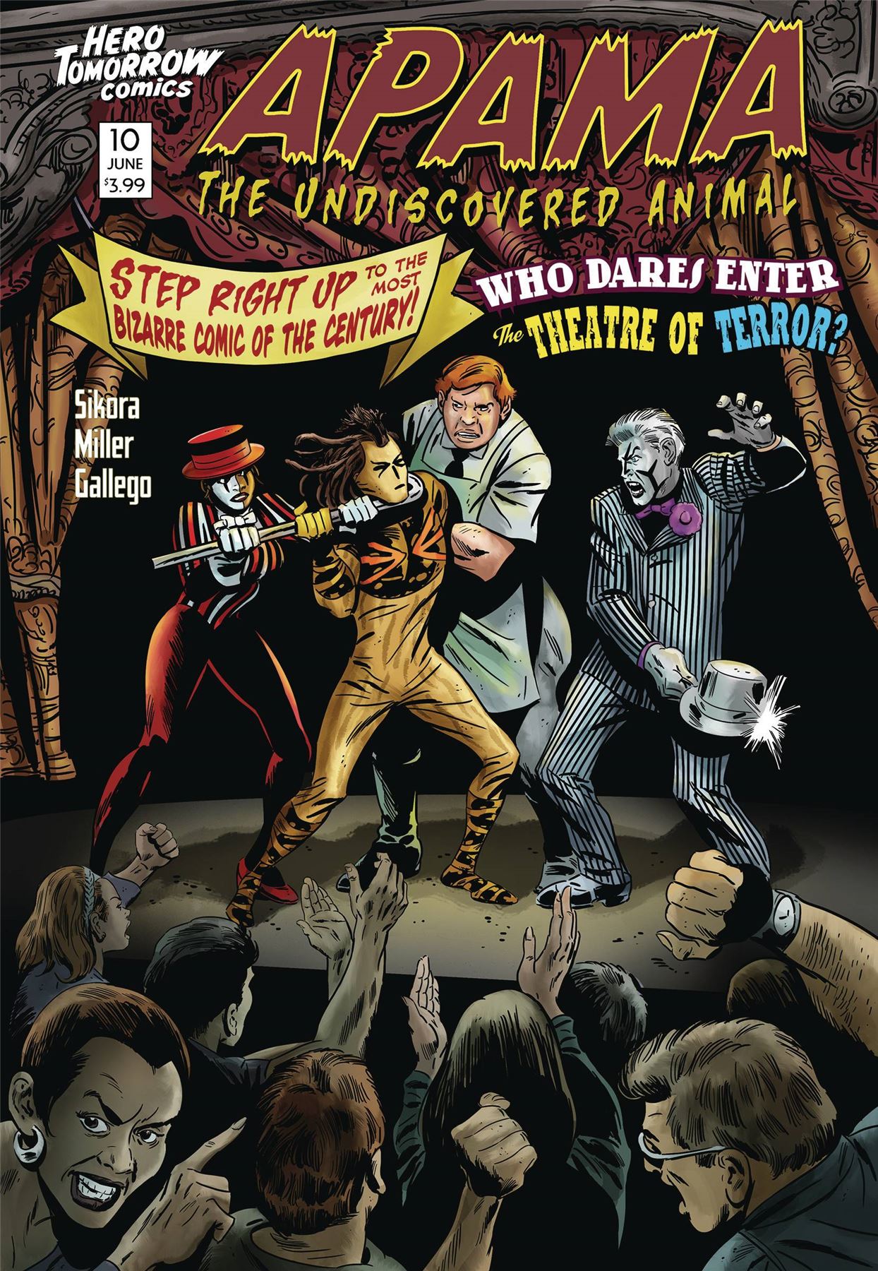 Apama The Undiscovered Animal #10 Cvr A Gallego (Cvr A Gallego) Hero Tomorrow Comics Comic Book