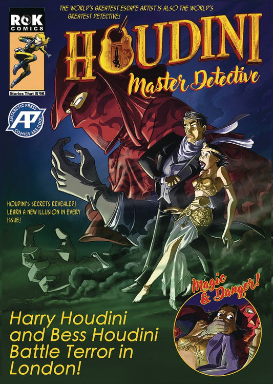 Houdini Master Detective #1 One Shot Antarctic Press Comic Book