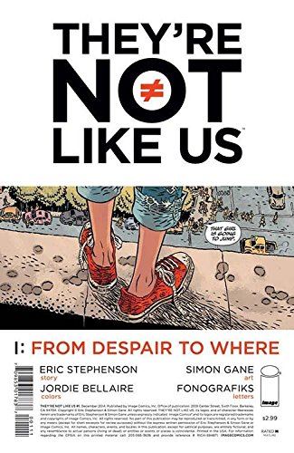 Theyre Not Like Us #1 2nd Print Image Comics Comic Book