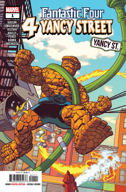 Fantastic Four 4 Yancy Street #1 Marvel Comics Comic Book
