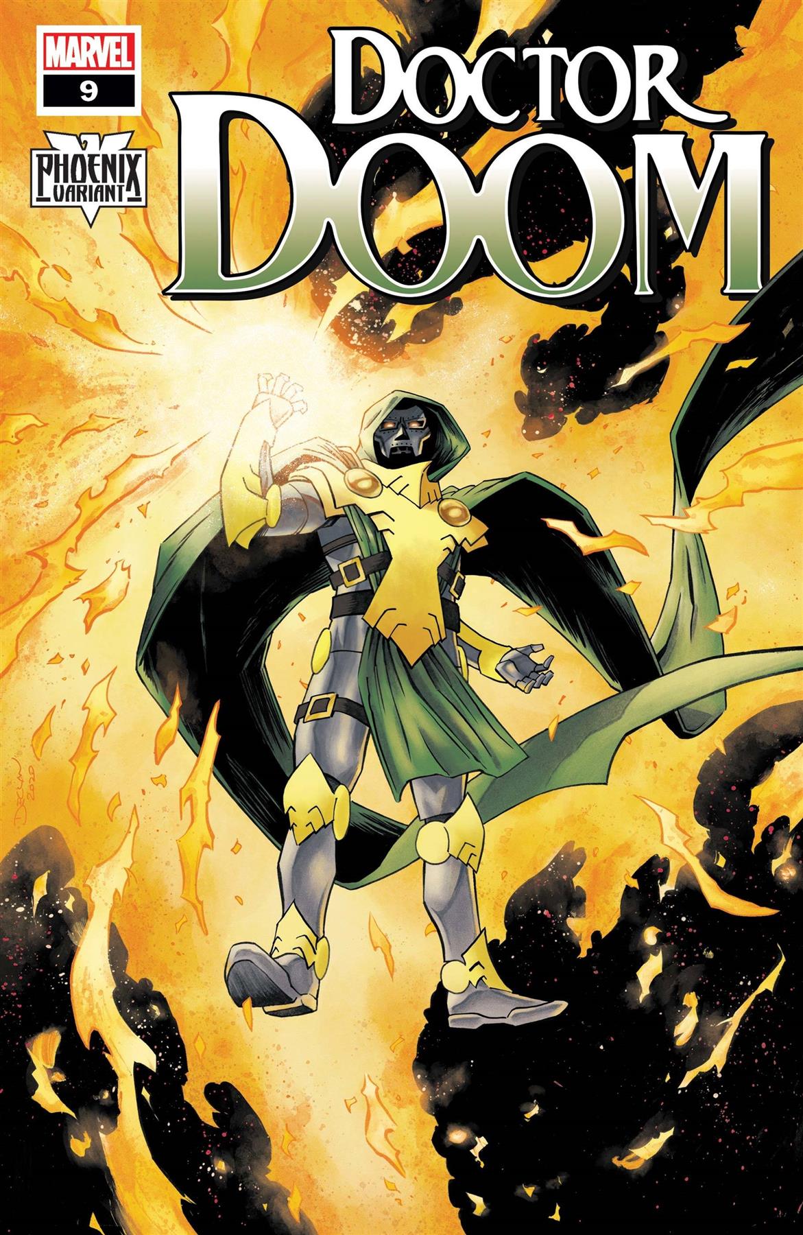 Doctor Doom #9 (Shalvey Doctor Doom Phoenix Var) Marvel Comics Comic Book 2020