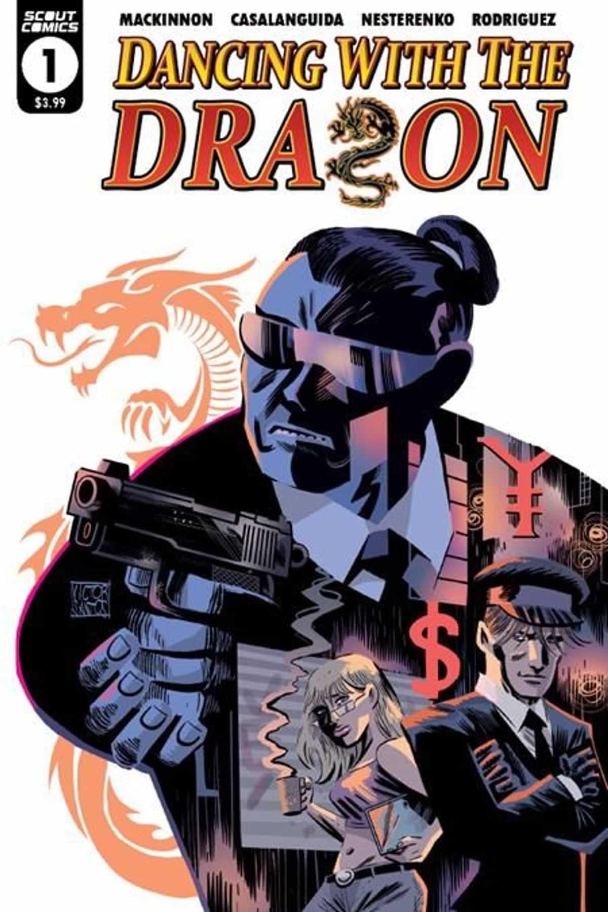 Dancing With The Dragon #1 (of 4) Cvr B 10 Copy Victor Santos Unlock Scout Comics Comic Book