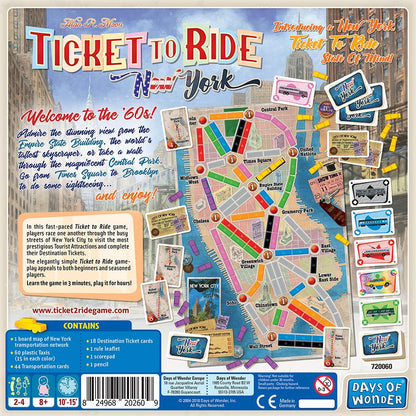 Ticket to Ride: New York by Days of Wonder