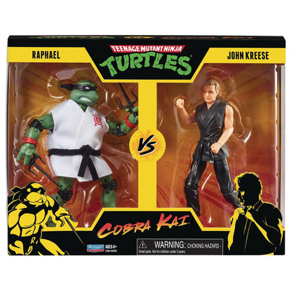 Tmnt X Cobra Kai Raphael Vs John Kreese Aciton Figure 2pack
