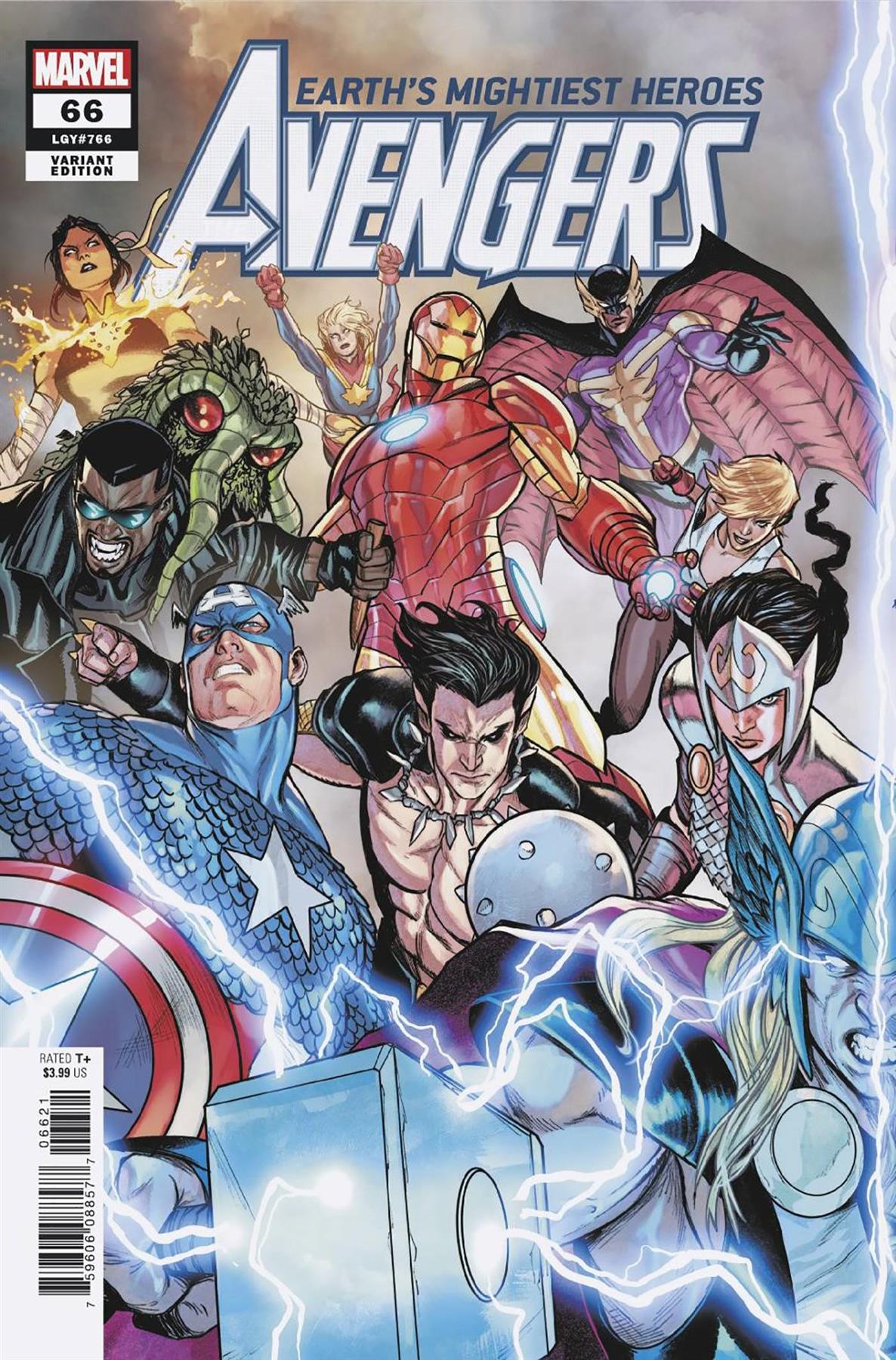 Avengers #66 Past Future Avengers Assemble Connect Var (Past Future Avengers Assemble Connect Var) Marvel Prh Comic Book 2023