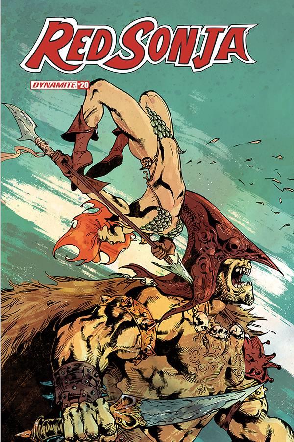 Red Sonja #20 Roberto Castro Foc Bonus Var Dynamite Comics Comic Book