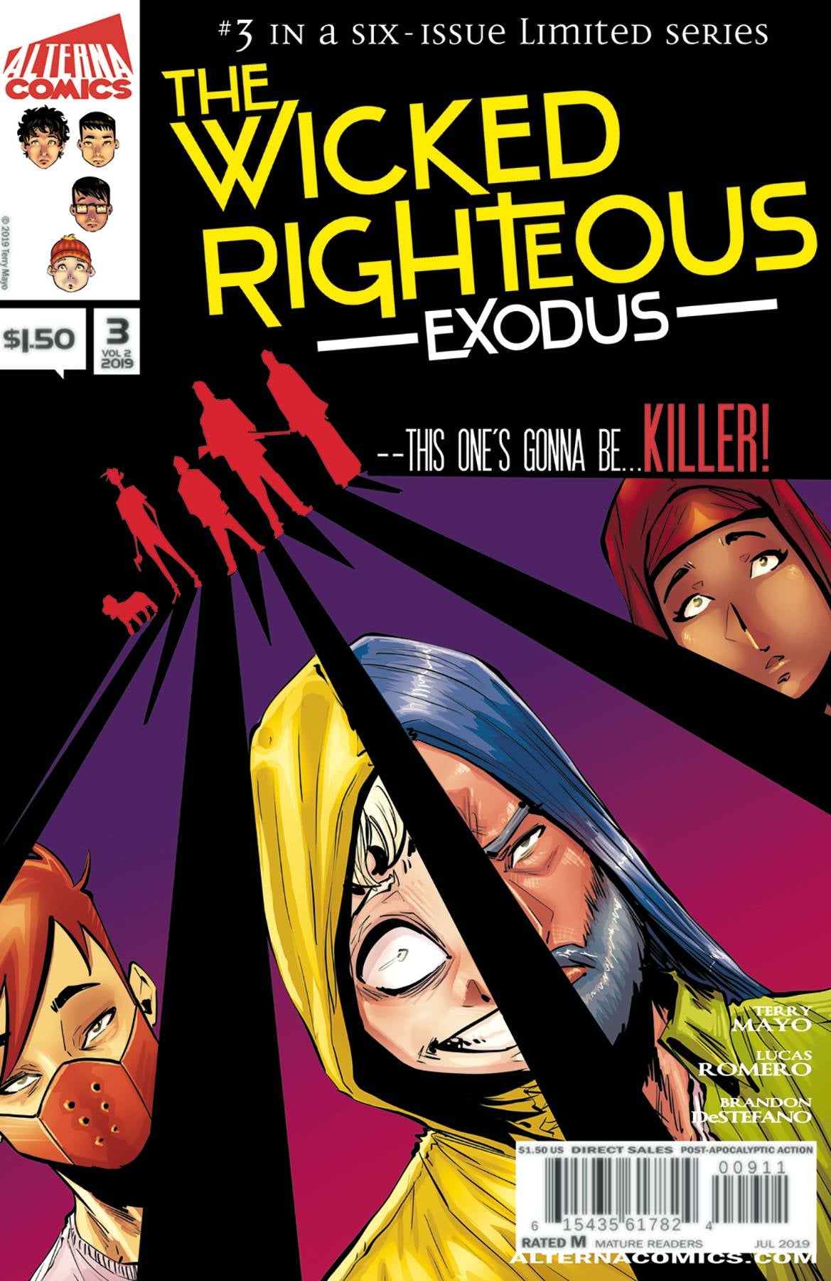 Wicked Righteous Vol 2 #3 Alterna Comics Comic Book