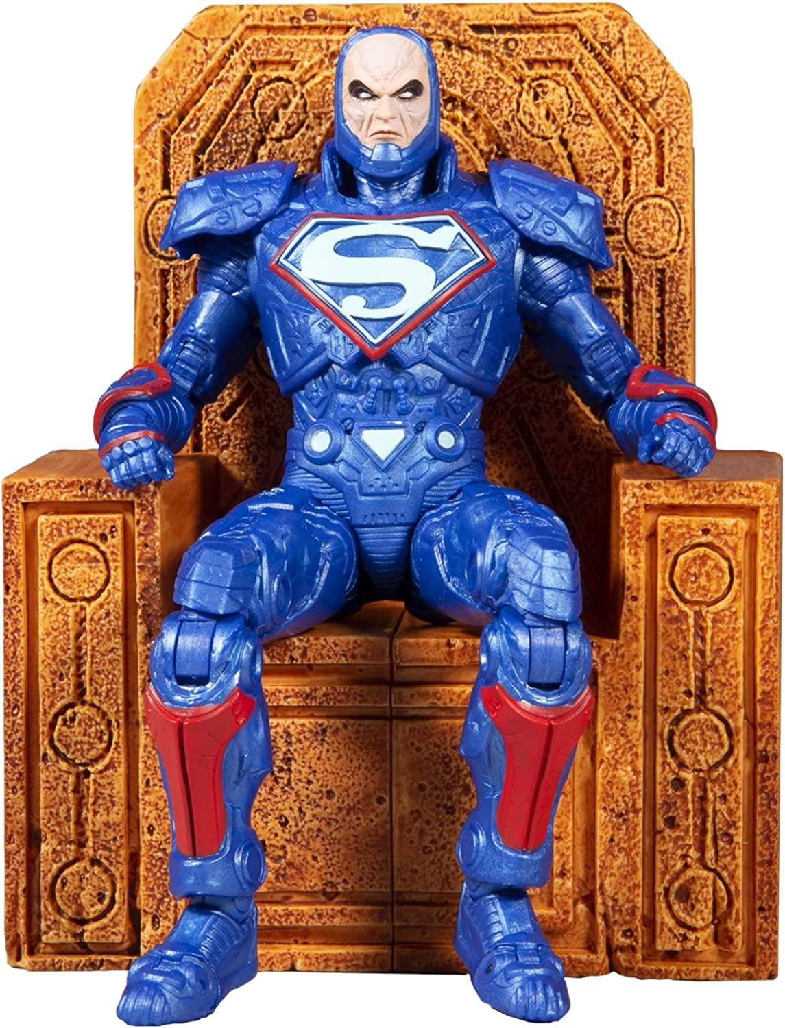 Dc Multiverse Lex Luther Powersuit Blue 7in Scale Action Figure