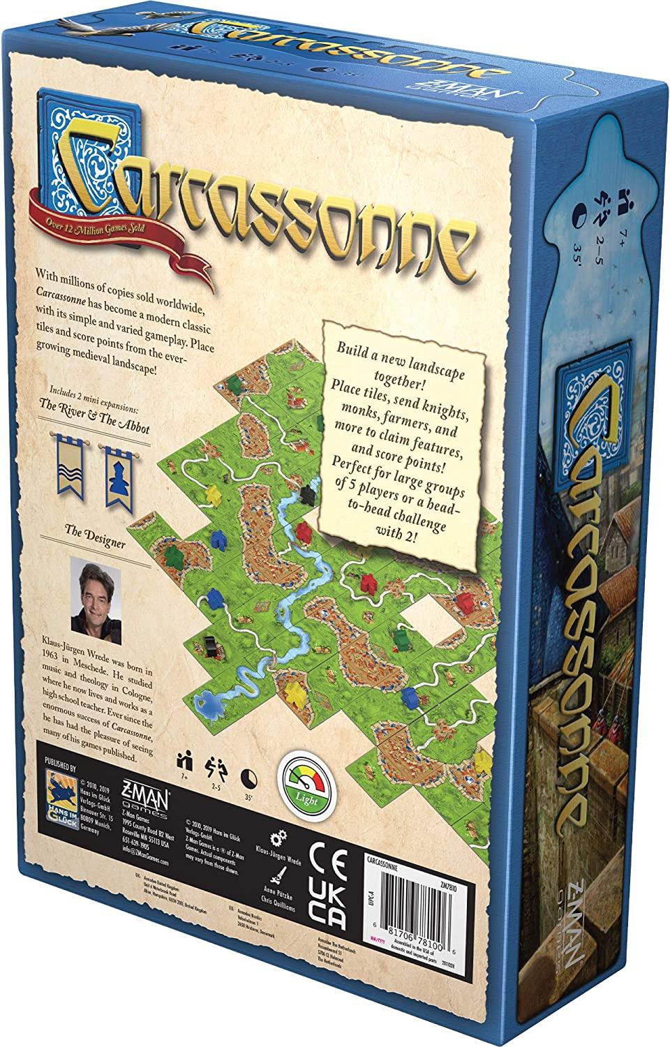 Carcassonne Board Game by Z-Man Games