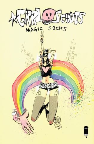 GRRL SCOUTS MAGIC SOCKS #2 (OF 6) CVR C PRIDE MONTH VAR Image Comics Comic Book