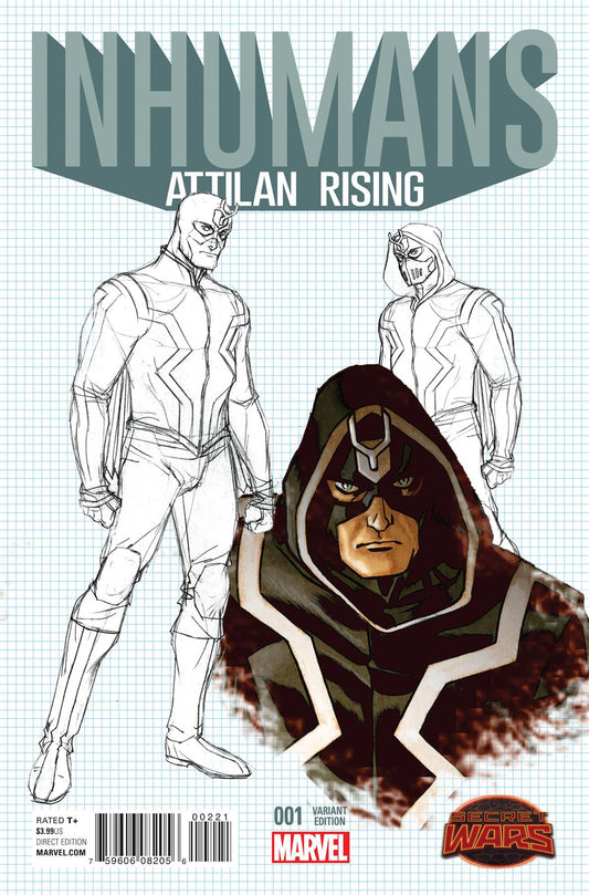 Inhumans Attilan Rising #2 Design Var (Design Var) Marvel Comics Comic Book