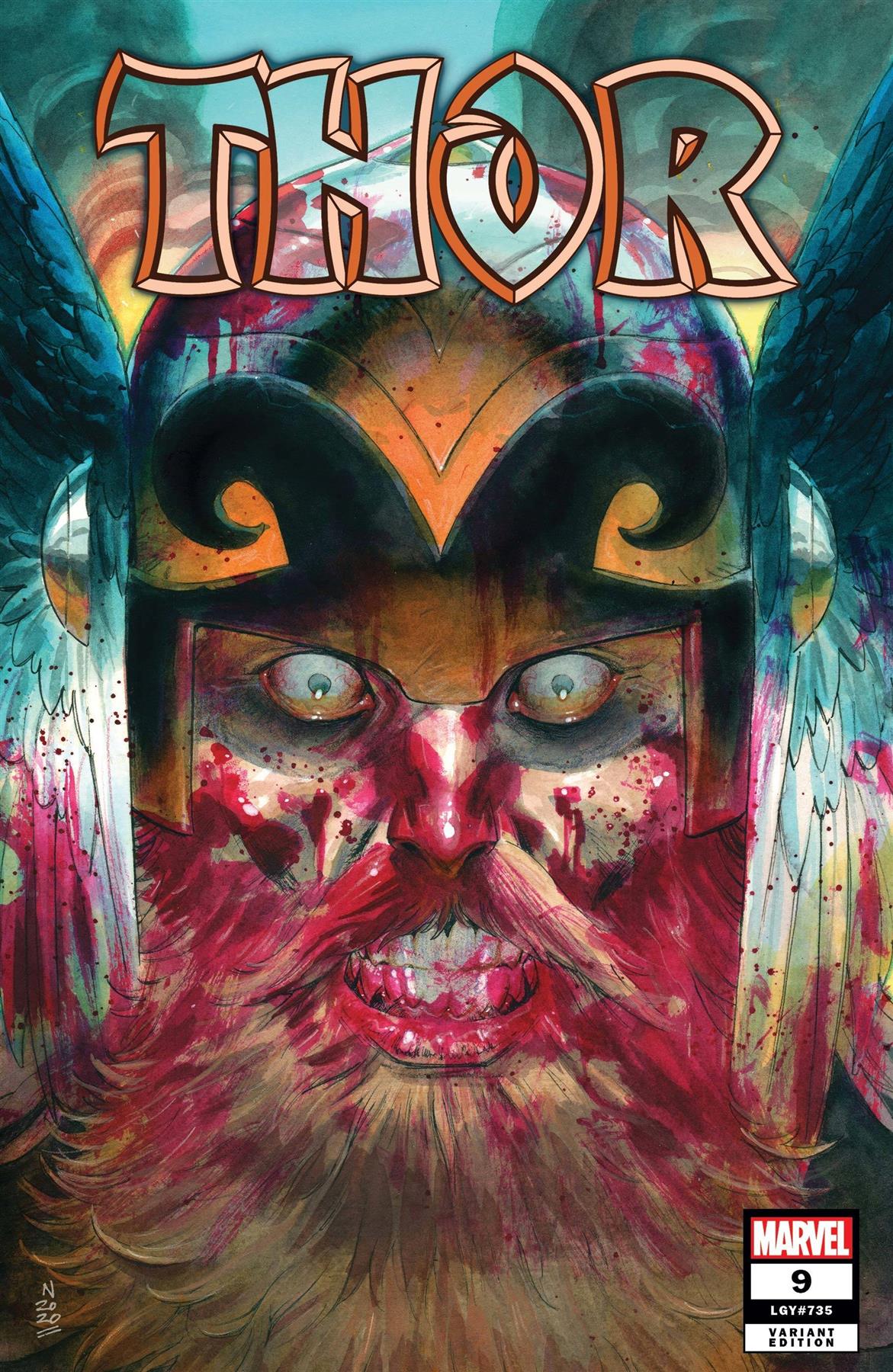 Thor #9 Klein Var 1:25 (Klein Var) Marvel Comics Comic Book 2020