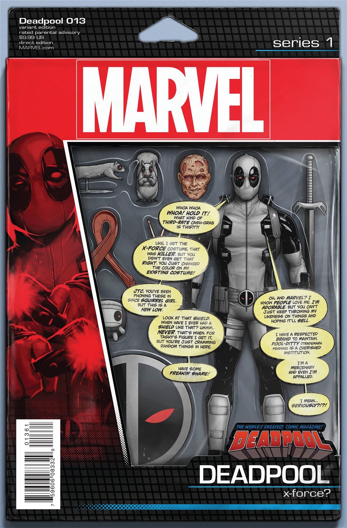 Deadpool #13 Christopher Action Figure Var (Christopher Action Figure Var) Marvel Comics Comic Book