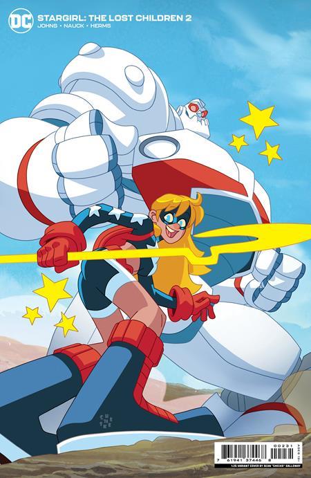 STARGIRL THE LOST CHILDREN #2 (OF 6) CVR D INC 1:25 SEAN CHEEKS GALLOWAY CARD STOCK VAR DC Comics Comic Book