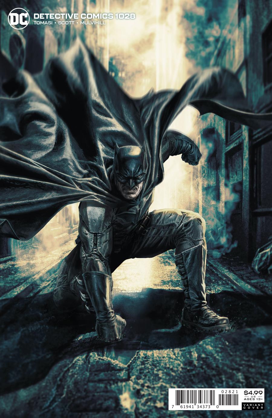 Detective Comics #1028 Card Stock Lee Bermejo Var Ed Joker W (Card Stock Lee Bermejo Var Ed Joker War) DC Comics Comic Book 2020