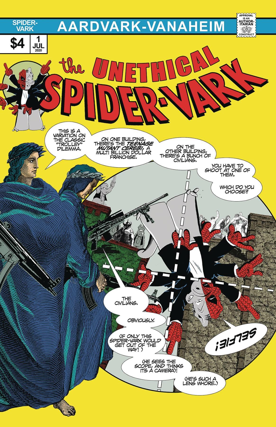 Unethical Spider-vark One Shot Aardvark Vanaheim Comic Book