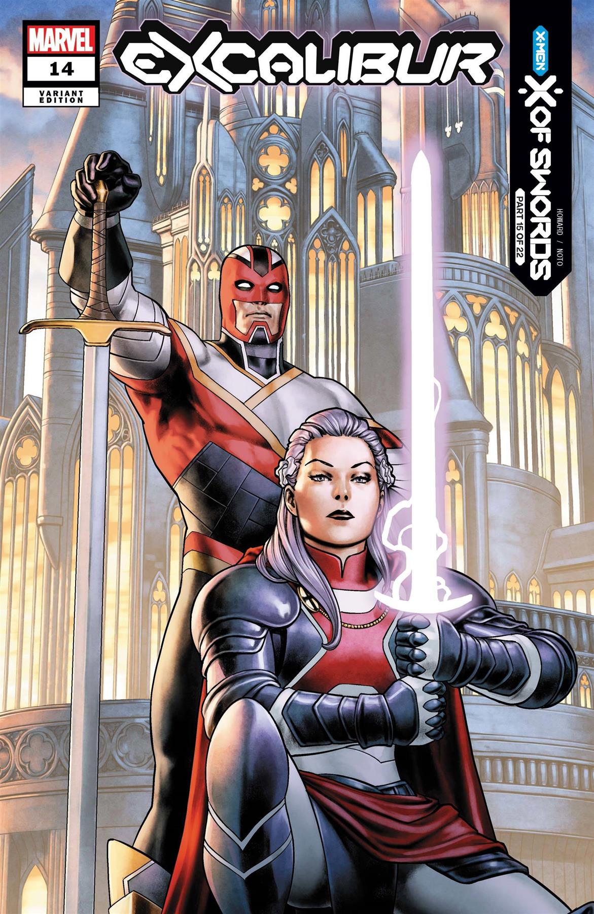 Excalibur #14 Saiz Var Xos (Saiz Var Xos) Marvel Comics Comic Book 2020