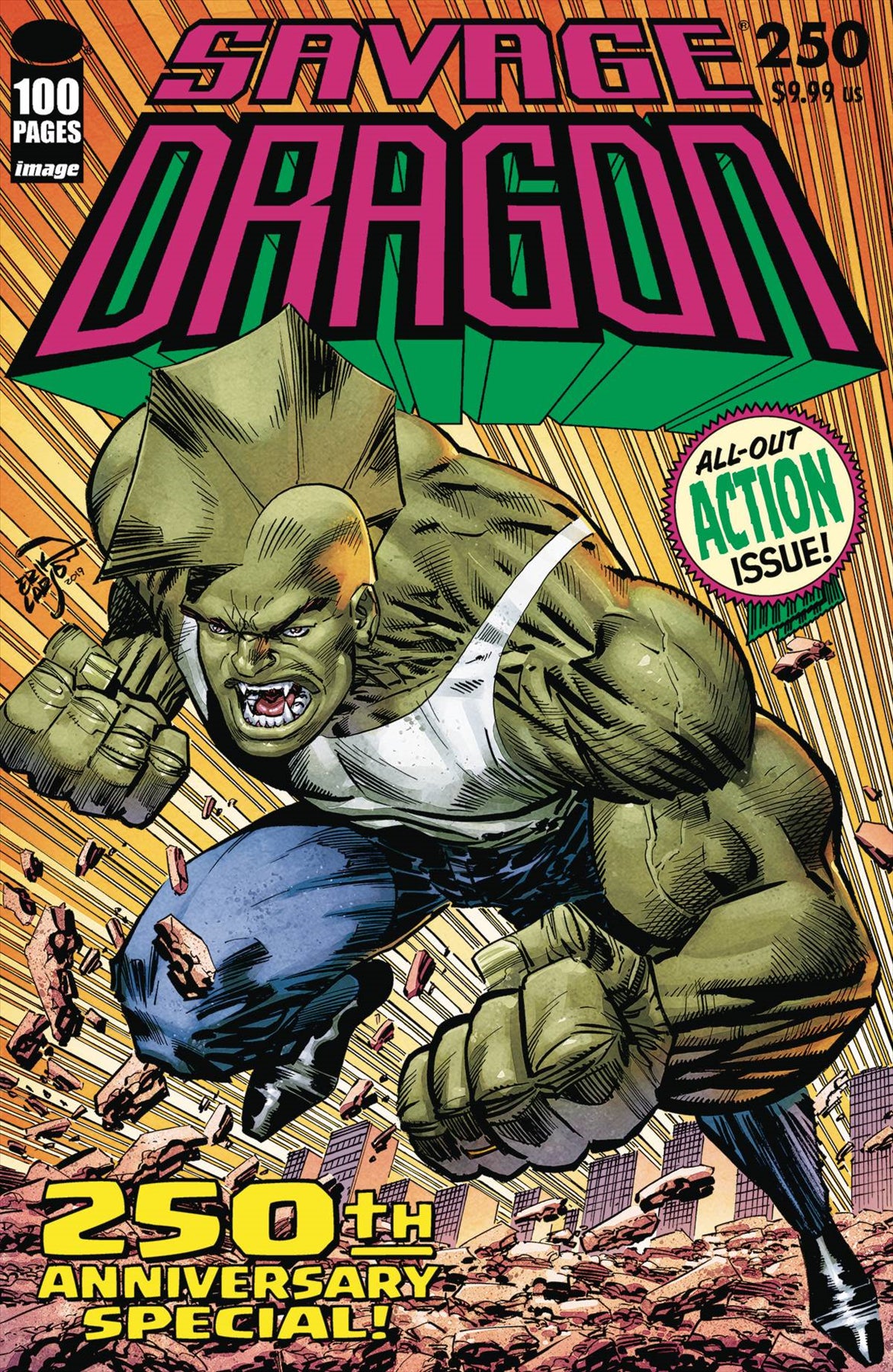 Savage Dragon #250 (Cvr A Larsen) Image Comics Comic Book 2020