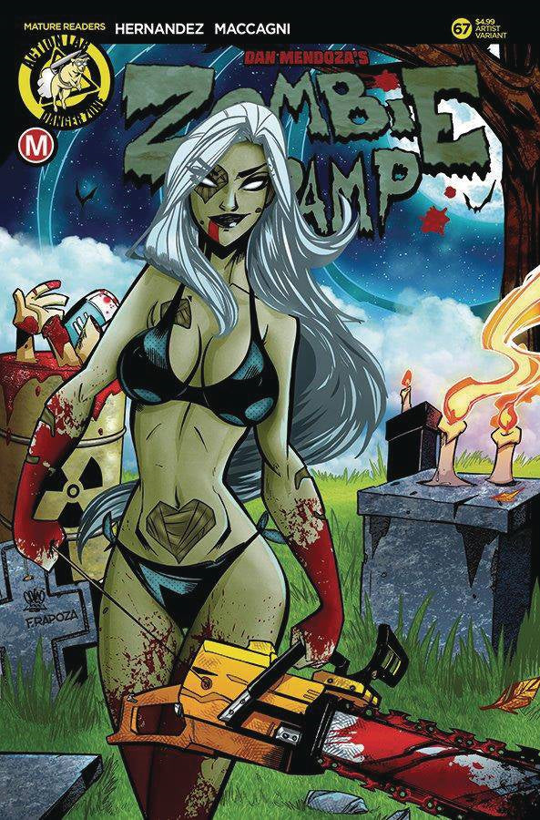 Zombie Tramp Ongoing #67 Cvr E Trom (Cvr E Trom) Action Lab - Danger Zone Comic Book