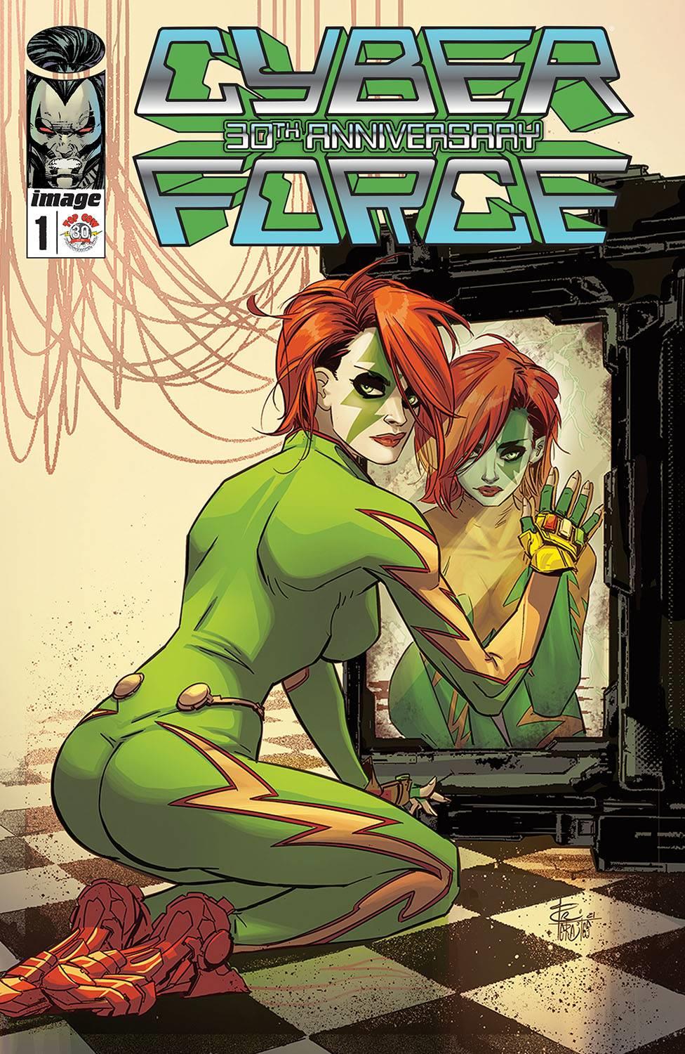 Cyberforce #1 30th Annv Ed Cvr B Petraites (net) Image Comics Comic Book