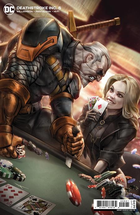 Deathstroke Inc #5 Cvr B Ivan Tao Card Stock Var DC Comics Comic Book