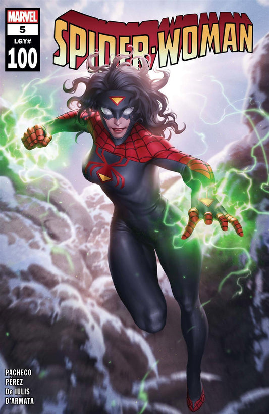 Spider-woman #5 Junggeun Yoon Cvr (Junggeun Yoon Cvr) Marvel Comics Comic Book 2020