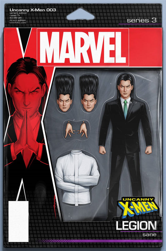 Uncanny X-men #3 (Christopher Action Figure Var) Marvel Comics Comic Book