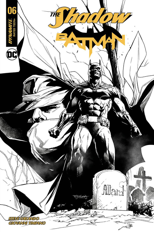 Shadow Batman #6 (Cvr J 50 Copy Segovia B&w Incv) D. E. Comic Book